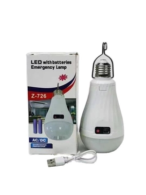 2 LED緊急ランプ 15W E27 B22 リチウムイオン充電電池 AC/DC 健康的な使用電球