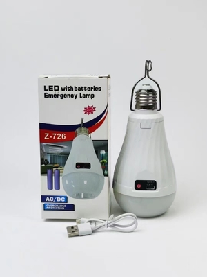 照明ソリューションサービスのためのLED電球 15W E27 B22 リチウムイオン充電電池 AC/DC