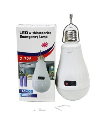 AC/DC 15W USB 室内 E27/B22 再充電可能 LED 非常用電球 室内用に最適