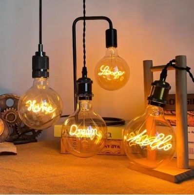 GLOBE G125シリーズ LED 装飾用 エジソン電球 パーソナライズ パターンやテキスト