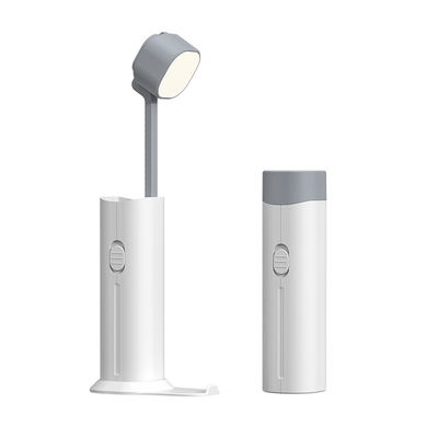 1200/5000mAH バッテリー 再充電可能 赤色USB LED 保護用 テーブルランプ 強力