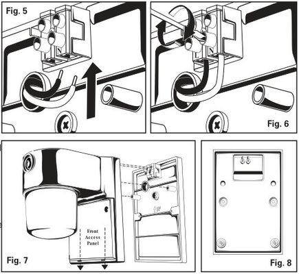 モダンスタイルの壁掛けセキュリティライト 9W LED 壁カバー 800lm 光流量