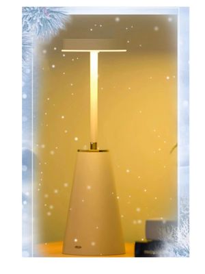 メタルナイトライト ベッドサイドランプ ベッドルームの装飾用の無線充電式テーブルランプ