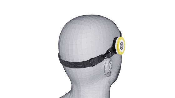 OEM/ODM フルビュー グリーン COB ヘッドライト 100lm/w 光効率 再充電可能