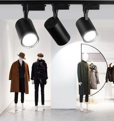 10W 4相ワイヤー調節可能なCOBスポット ミニレール LEDトラックライト