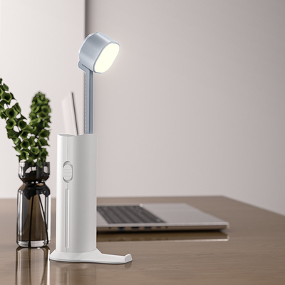 ポータブルLEDデスクランプ 5W 補電式テーブルランプ サポートディマーと光源