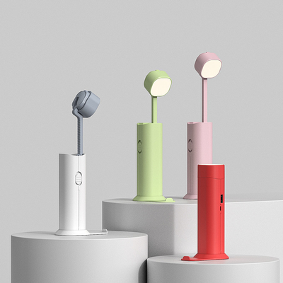 ポータブルLEDデスクランプ 5W 補電式テーブルランプ サポートディマーと光源