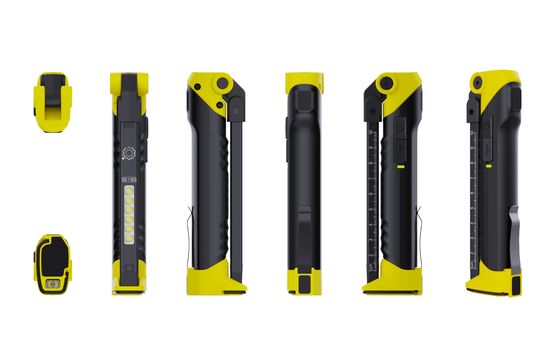 照明ソリューション サービス CRI95 カラーマッチ 再充電可能なLED 作業灯 マグネットフック