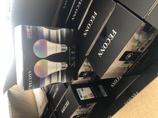 製品重量 0.1kg RGBCW 多色BT E27 B22 LED スマートランプ