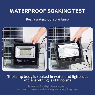 防水 IP67 タイムスイッチ 太陽光 LED 洪水灯 50000 時間稼働寿命