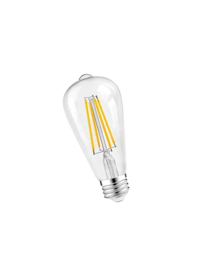 住宅用照明ソリューション ST64 E26 7W 800LM ダム LED フィラメント ランプ 3000K 120V/60Hz