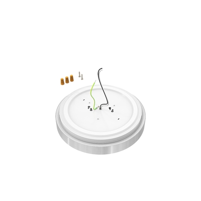 IP44 10インチ 15W C1015 LED シングルリング 統合 天井照明