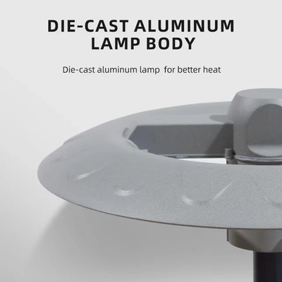 高明るさ 50W/100W/150W LED ガーデンストリート照明 道路のための柱上ランプ