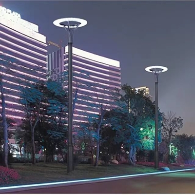 高明るさ 50W/100W/150W LED ガーデンストリート照明 道路のための柱上ランプ