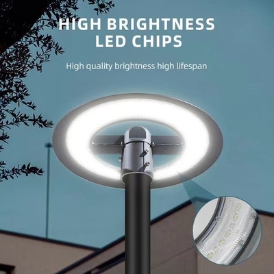 50W/100W/150W LEDガーデンストリート照明 高明るさ 鋳造柱 トップランプ