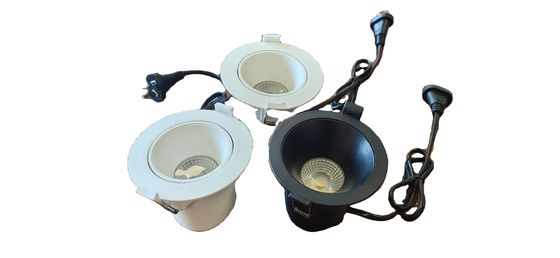 長寿命 9W 0.6mm COB 3.5インチケーブルのための近代的なデザインで埋め込まれたLEDダウンライト