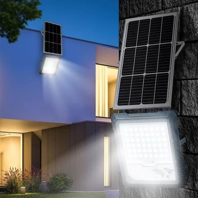 IP65 タイムスイッチと太陽光充電付きの防水屋外壁ランプ 長寿命