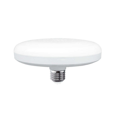 E27 プラスチック アルミ ヒートシン LED UFO ランプ 25000 時間長寿
