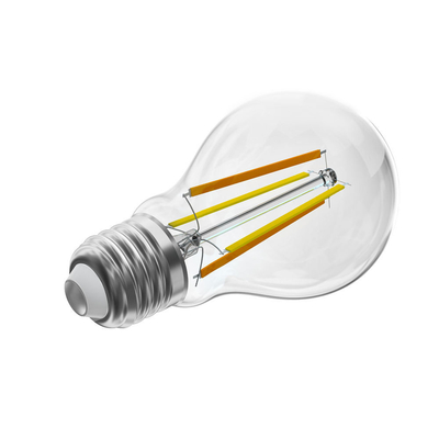 2024 デザイン ホーム LED照明 E27 80~90 CRI ガラス素材のレトロフィラメント電球