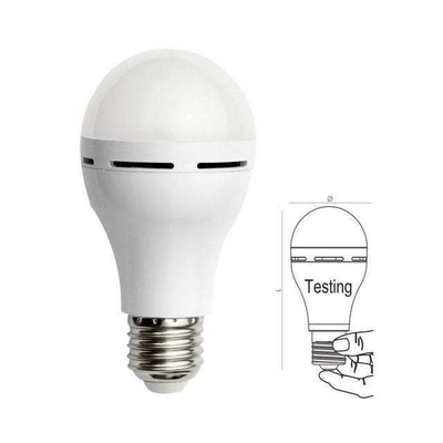 再充電可能な7wE27B22 LED電球灯 6000K日光警報で緊急照明のために