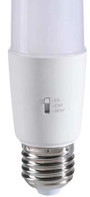 プラスチックの8W12Wランプ照明 T型電球 3CCT 3000K/4500K/6000K 36000時間 寿命