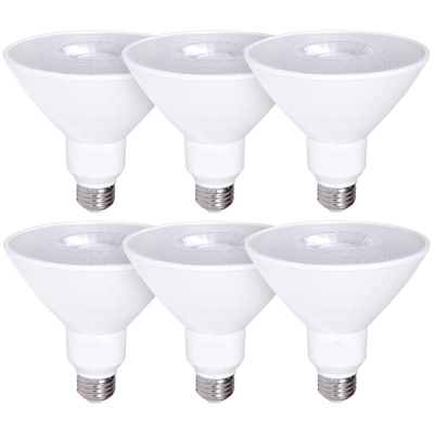 パワー6 カウント 冷白 E26 5000K LED投光灯 屋外照明用のスポットライト電球
