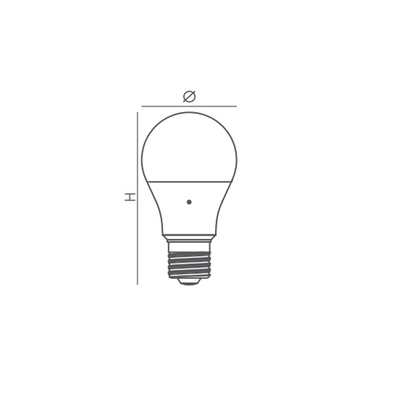 照明と回路設計 DC12V 2W 4W 5W A60 LED太陽電球 E27/B22ベース