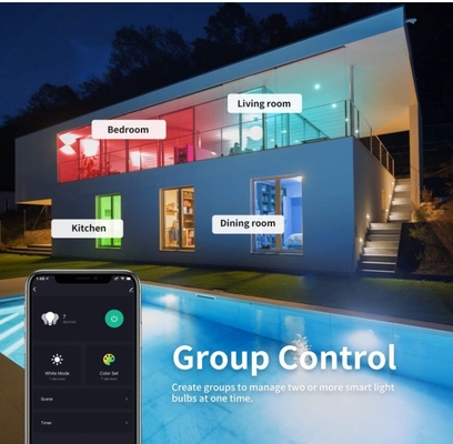 暗調可能なGU10/MR16 スマート Wifi 音声制御 LEDスポットライト 30000 時間 作業時間