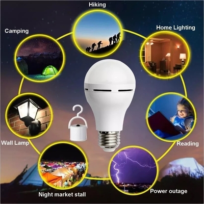 7W/10W LED 非常用 充電可能な E27/B22 電球