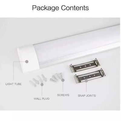 AC 85-265V 9W/18W/27W/36W/45W LED バットンライト 0.2kg 製品重量