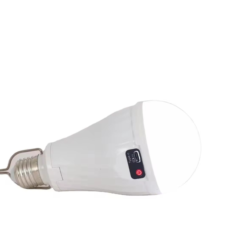 AC/DC 15W USB 室内 E27/B22 再充電可能 LED 非常用電球 室内用に最適