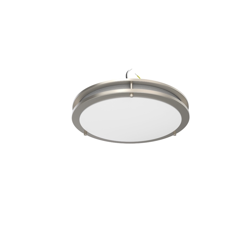 寿命時間 50000 12インチ 15W 5CCT プラスチックカバー LED ダブルリング 天井ライト CL-B1215