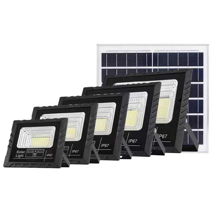 防水 IP67 タイムスイッチ 太陽光 LED 洪水灯 50000 時間稼働寿命