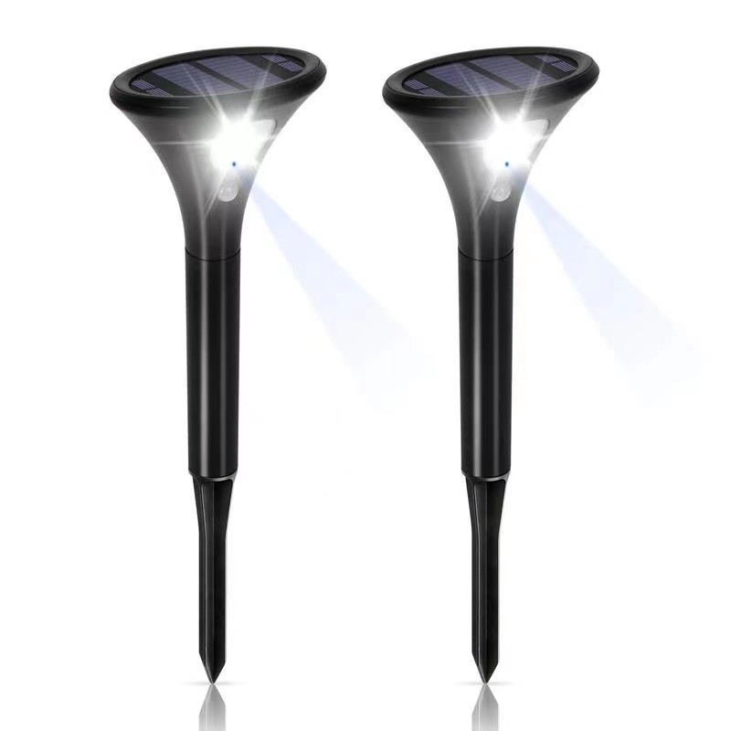 106*618.5mm ソーラーガーデン 庭 LED 芝生ランプ 屋外通路照明 耐久性