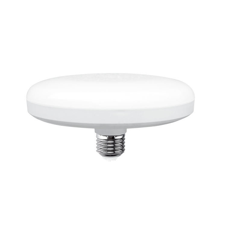 E27 プラスチック アルミ ヒートシン LED UFO ランプ 25000 時間長寿
