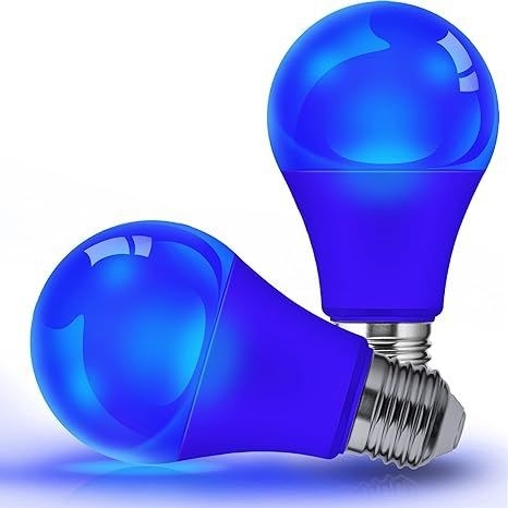 青いLED電球 A19 9W E26 屋外クリスマス照明と回路設計のための非暗色