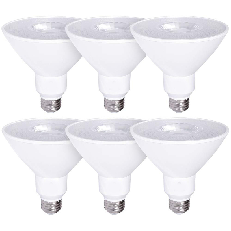 パワー6 カウント 冷白 E26 5000K LED投光灯 屋外照明用のスポットライト電球