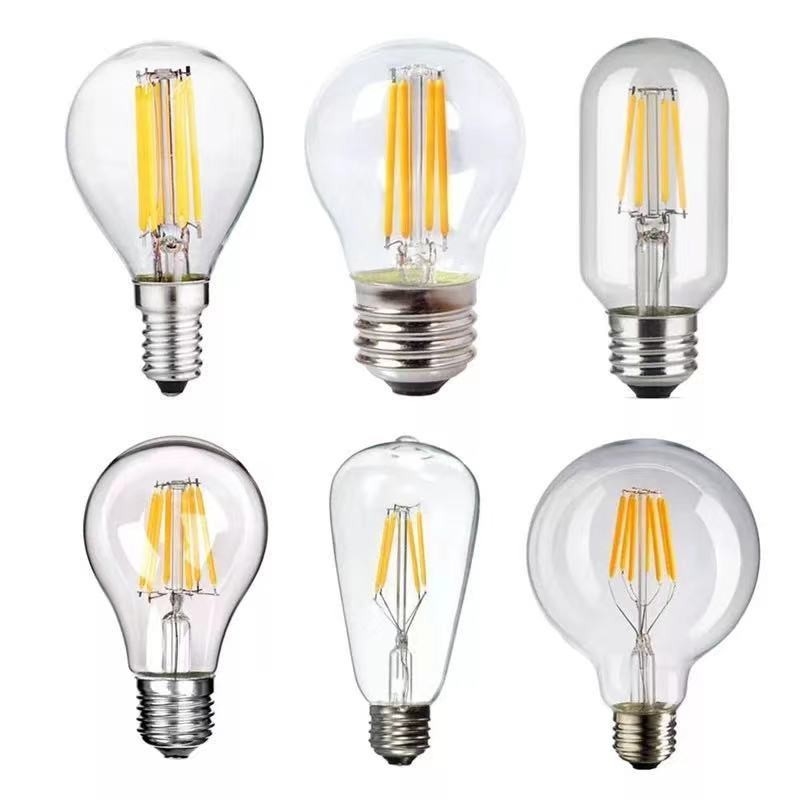 入力電圧 85-265V E27/B22 4W 6W 8W 80 Ra のヴィンテージ エジソン LED 電球
