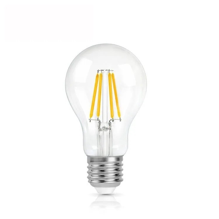 ETL リスト A19/A60 3000K 7W AC110V E26 15000 時間寿命のディム可能な電球
